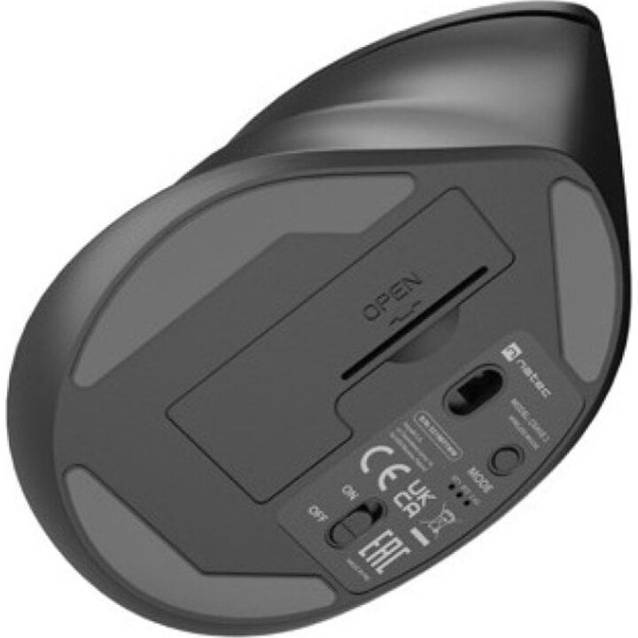 Natec Crake 2 Right-Handed Wireless Vertical Mouse 2400DPI Black