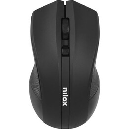 Nilox Ratón Óptico Inalámbrico Ambidestro 1600DPI Negro