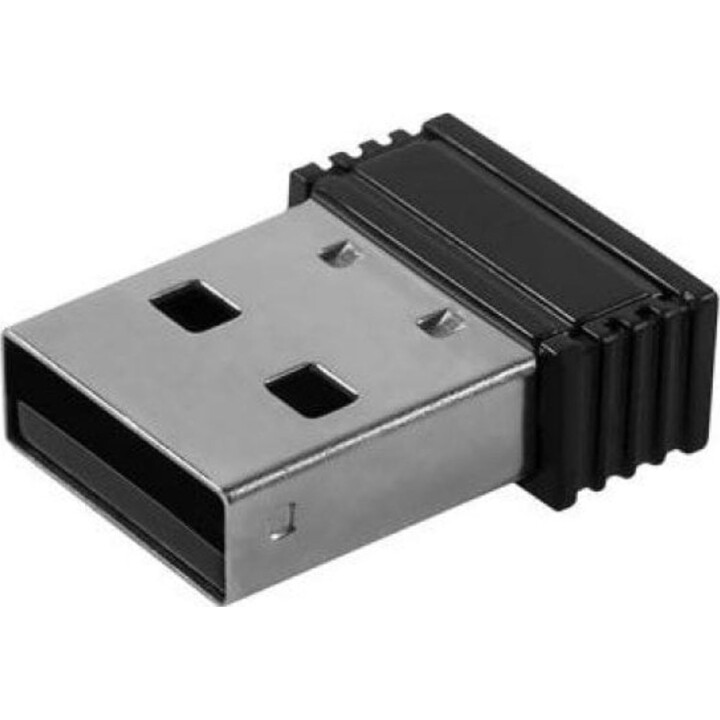 Souris optique sans fil ambidextre Nilox 1600DPI noire