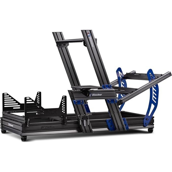 Next Level Racing F-GT Elite iRacing Edition NLR-E012: F1/GT/Hybrid Alluminio Sim Cockpit 150kg Max 120-210cm Altezza iRacing