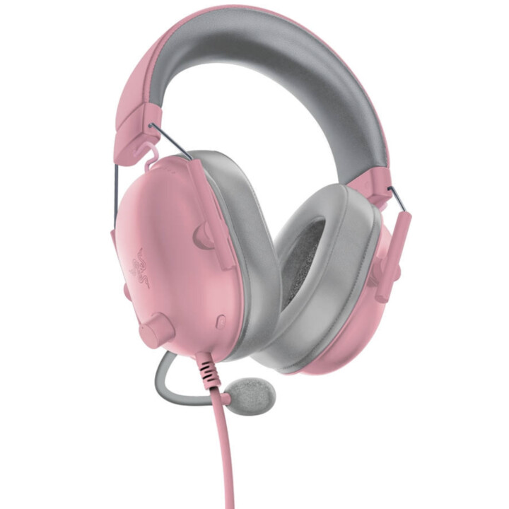 Cuffie da gioco al quarzo Razer Blackshark V2 X Playstation, rosa
