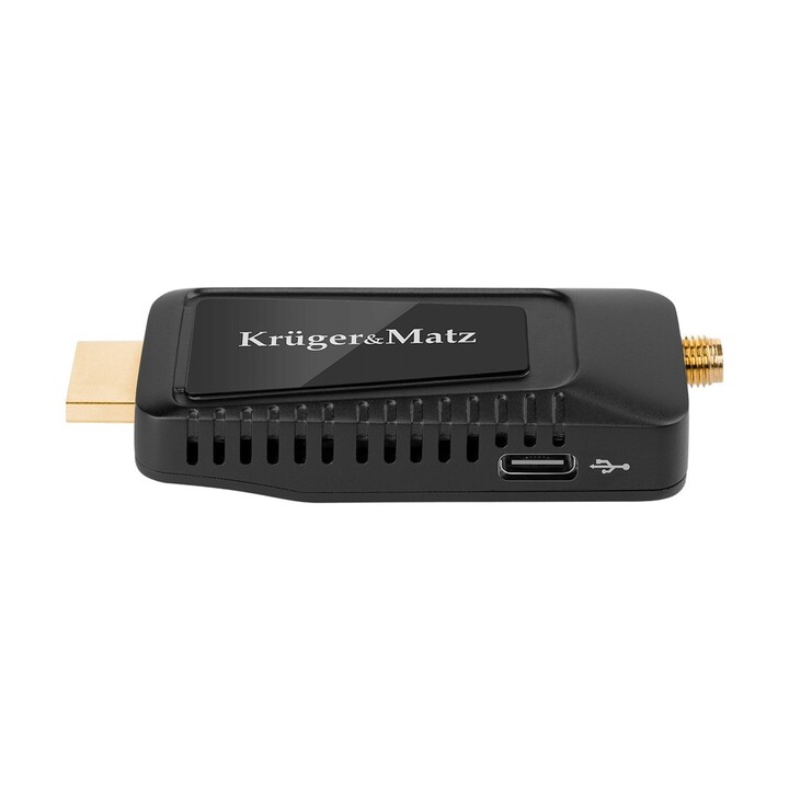 KRUGER & MATZ mini DEKODER DVB-T2 H.265 HEVC KM9998
