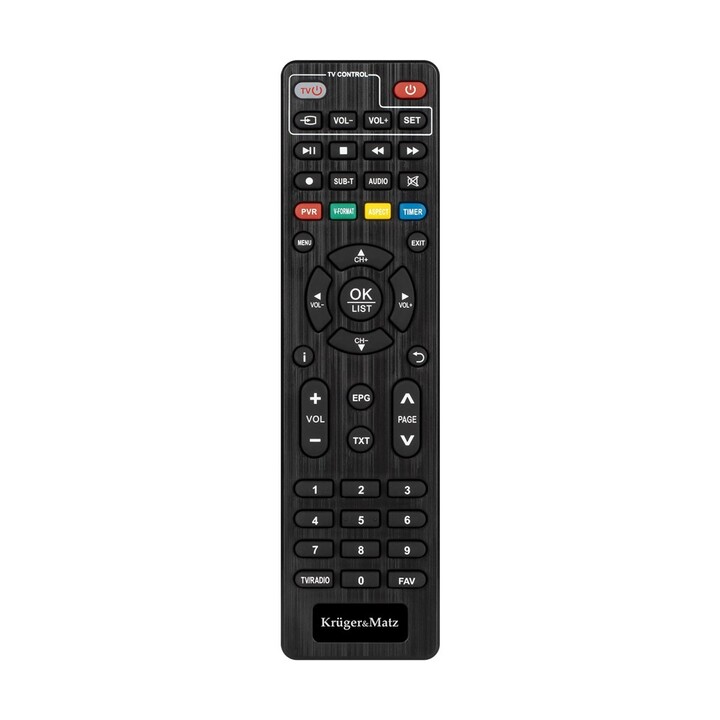 KRUGER & MATZ mini DEKODER DVB-T2 H.265 HEVC KM9998