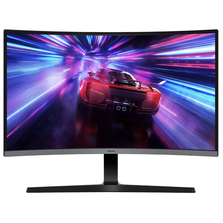 Samsung Essential S3 S39GD S27D392GAU 27" Curved Professional Monitor / Full HD / Black and Silver
