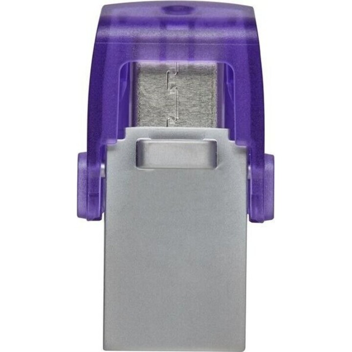 Kingston Technology Datatraveler Microduo 3c Chiavetta USB 128 Gb Usb Type-a / Usb Type-c 3.2 Gen 1 (3.1 Gen 1) Acciaio inossida