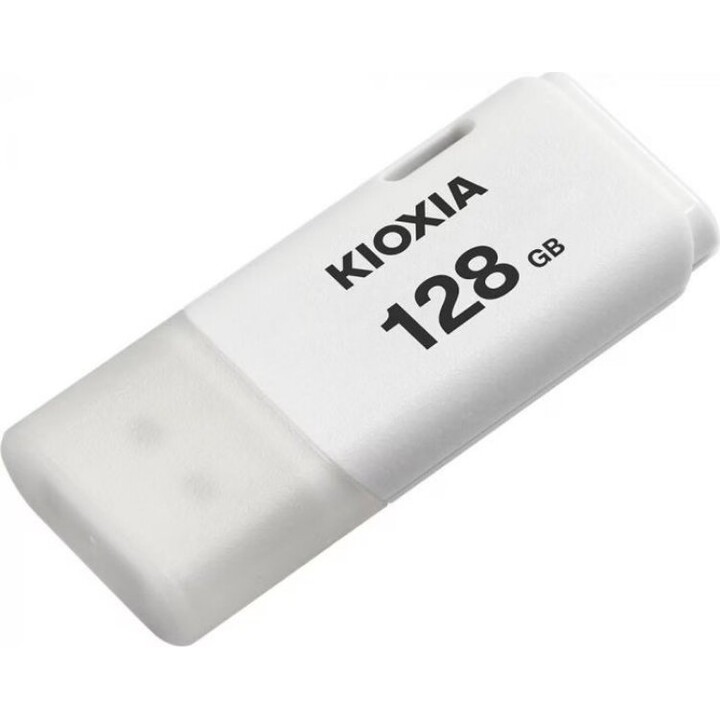 Kioxia TransMemory U202 lecteur USB flash 128 Go USB Type-A 2.0 Blanc