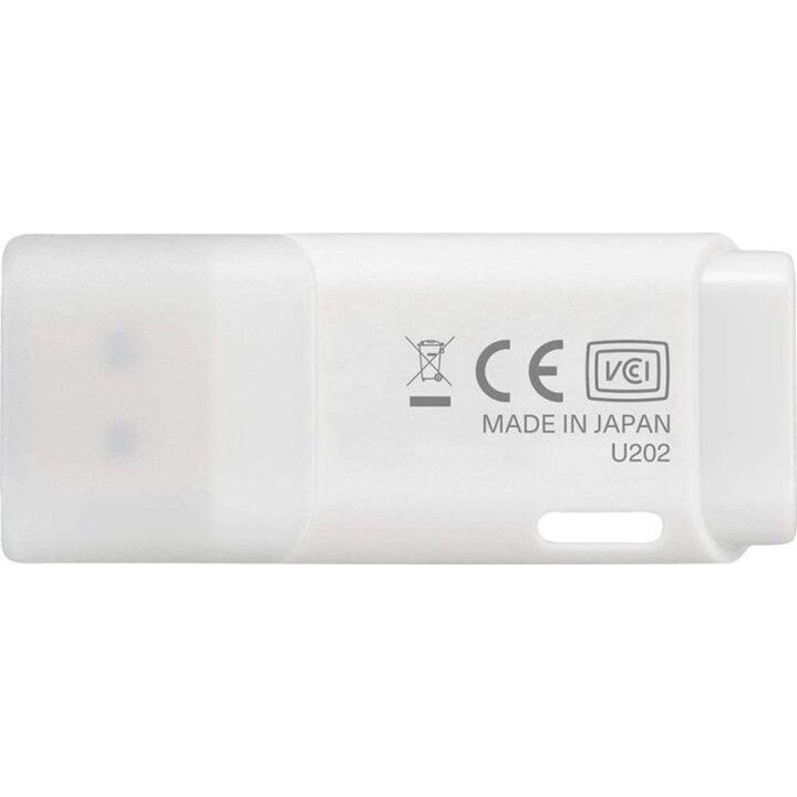 Unidade flash USB Kioxia TransMemory U202 128GB USB tipo A 2.0 Branco