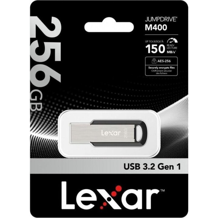 Clé USB 3.0 Lexar Jumpdrive M400 256 Go, jusqu à 150 Mo/s