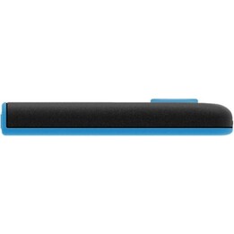 ADATA UV128 256GB USB 3.2 Gen 1 100MB/s Capless Black Blue Flash Drive