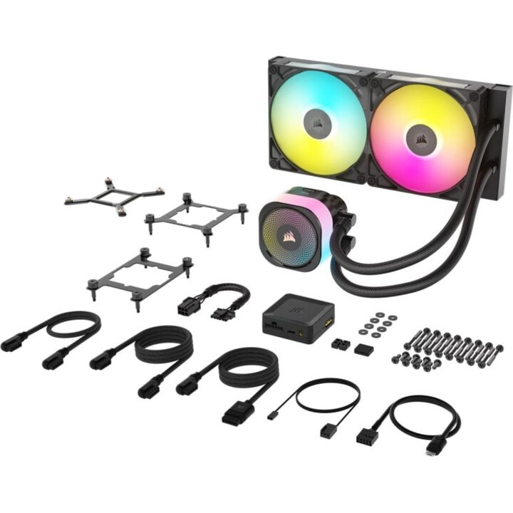 Corsair iCUE LINK TITAN 280 RX RGB Kit Refrigeración Líquida 280mm Negra