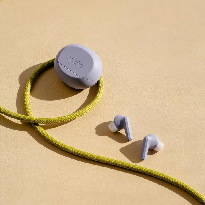 Auscultadores intra-auriculares sem filtro Sudio A3 Pro, violeta