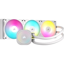Corsair NAUTILUS 360 RS ARGB refrigeração líquida 360 mm branco
