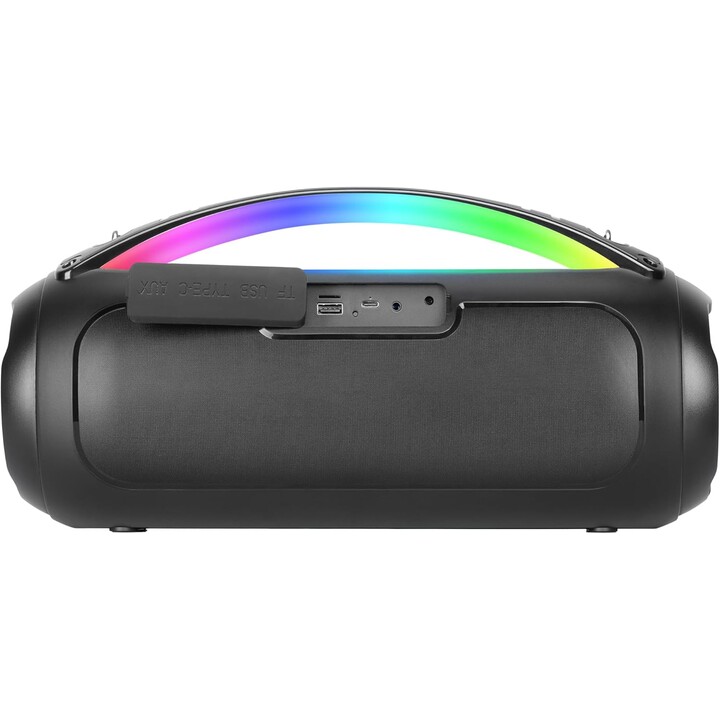 Mars Gaming MSPULSEW Tragbarer Bluetooth-Lautsprecher Schwarz