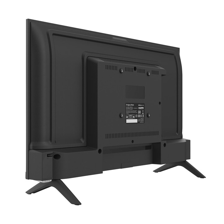 Smart TV HD de 24" Krüger&Matz KM0224-V3 com Wi-Fi, preta