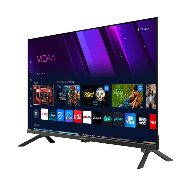 Krüger&Matz KM0232-V3 Fernseher 81,3 cm (32") HD Smart-TV WLAN Schwarz