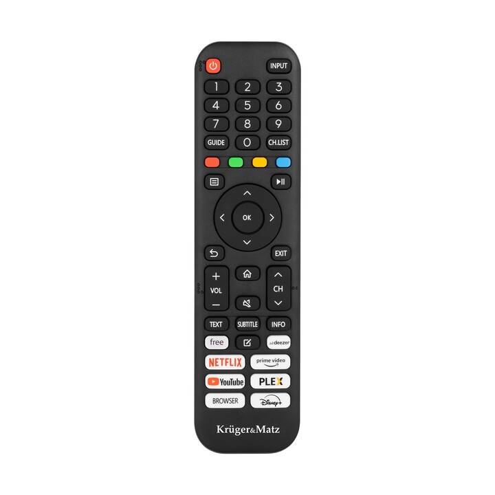 Krüger&Matz KM0232-V3 Fernseher 81,3 cm (32") HD Smart-TV WLAN Schwarz