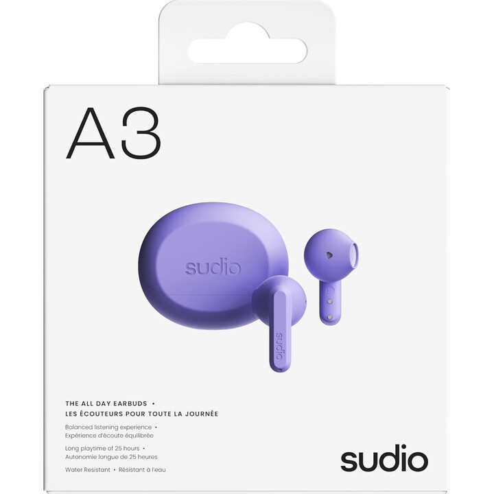 Sudio Auriculares A3 BT Purpura