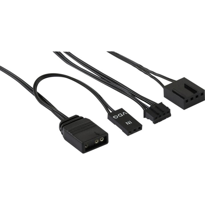 Aerocool DUO12PRO Kit ARGB 3 ventole da 120 mm Illuminazione a LED