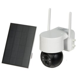Telecamera IP solare con sensore PIR, per esterni