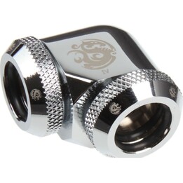 Bitspower Multi-Link Codo 90º 2x 12mm AD Plata Brillante Racor