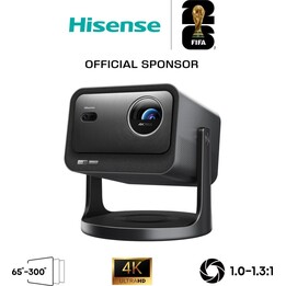 Projetor a laser Hisense C3 4K Trichroma com 2.500 ANSI lumens