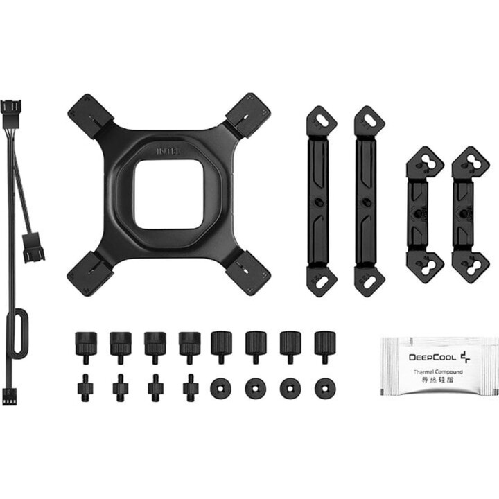 DeepCool AG620 BK ARGB Ventola CPU 120mm Nero