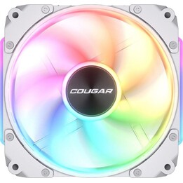 Ventilador Cougar Apolar RGB 12cm Blanco ARGB Silencioso Hidrodinámico Modular