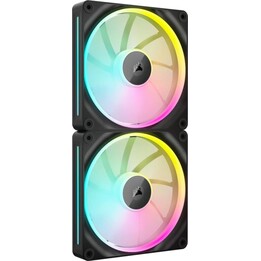 Corsair PWM iCUE LINK LX140 RGB Dual 140mm Fan Expansion Noir