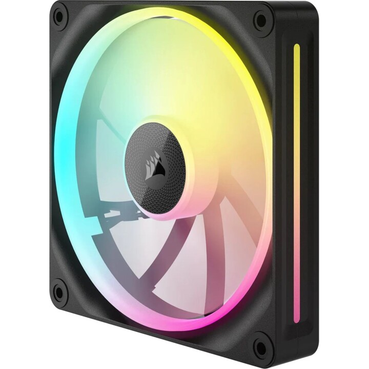 Corsair PWM iCUE LINK LX140 RGB Expansión de Ventilador Dual 140 mm Negro