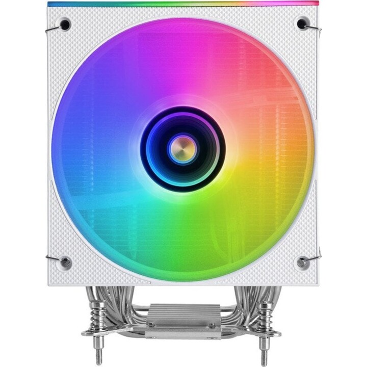 Mars Gaming Mcpu-lcd CPU Lüfter CPU Kühlkörper 300w Tdp 6x Heatpipes Argb Lüfter 120mm Weiß Lcd Bildschirm