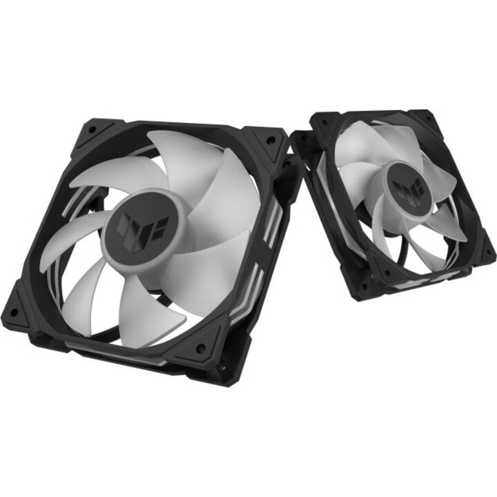 ASUS TUF Gaming TR120 ARGB Reverse Fan Triple Pack Supplementary Fan 120mm Black