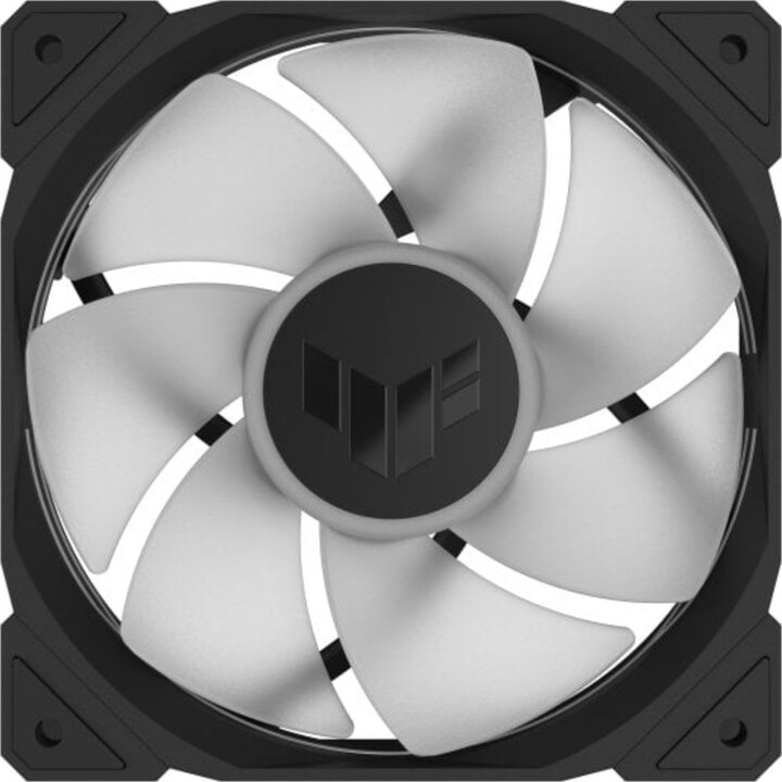 ASUS TUF Gaming TR120 ARGB Reverse Fan Triple Pack Supplementary Fan 120mm Black