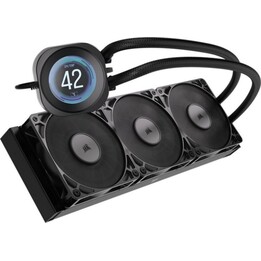 Kit de refroidissement liquide Corsair Nautilus 360 RS 360mm 3 ventilateurs PWM Noir
