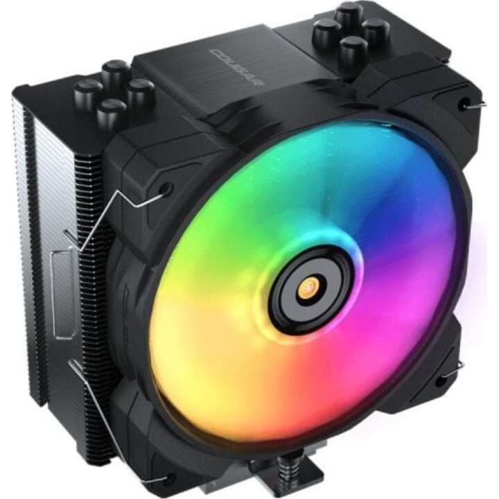 CPU Fan CPU Cooler COUGAR Gaming Forza 50 ARGB 143.53 m³/h 2000 RPM 31.68 dB Black