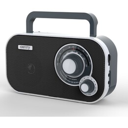 Rádio portátil analógico Camry CR 1140b cinza