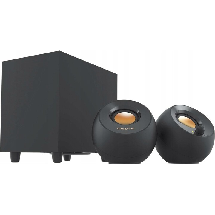 Creative Pebble Plus 2.1 Usb-Lautsprecher Schwarz