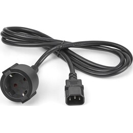 Cable salida IEC C14/SCHUKO 2m 10A