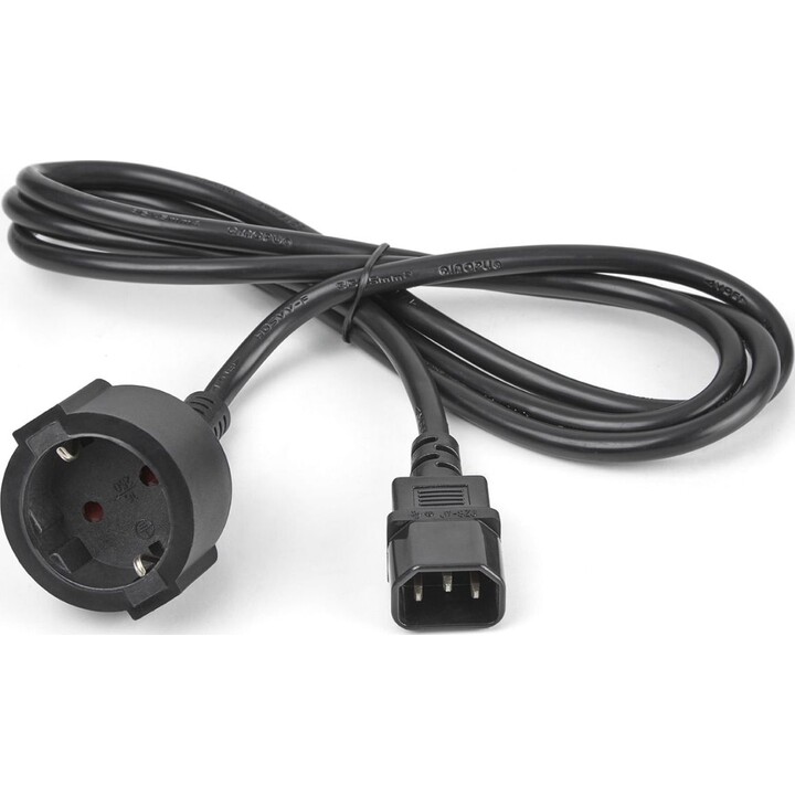 Cabo de saída IEC C14/SCHUKO 2m 10A