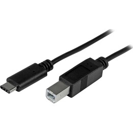 Startech USB Typ-C auf USB-B Adapter Schwarz - Adapter