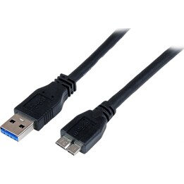 Câble USB Startech Micro USB mâle vers USB mâle 1 m