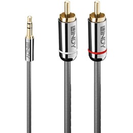 CÂBLE AUDIO 3,5 MM VERS PHONO 10M/35337 LINDY