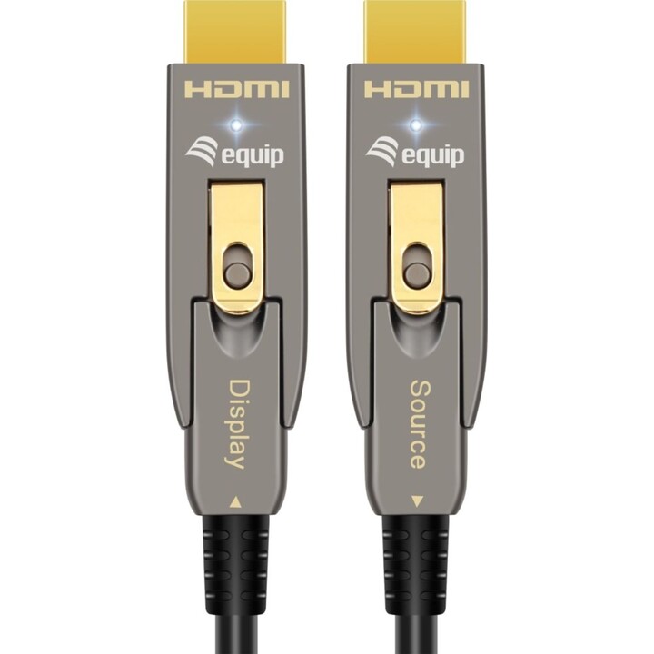 Cable hdmi 2.1 equip 119472 desmontable hdmi a + micro hdmi 15m 8k 60hz