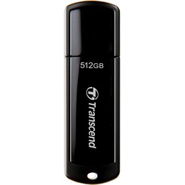 Transcend JetFlash 700 512GB USB 3.1 Gen 1 Flash Drive, Black