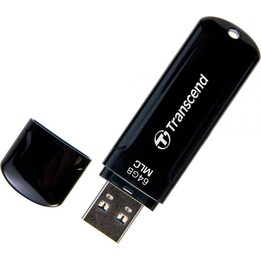 Transcend 64GB JETFLASH 750 USB Flash Drive, USB 3.0, Black
