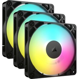 Corsair RS120 ARGB Triple Pack Ventola PWM supplementare 120 mm Nero