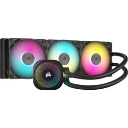 Corsair iCUE LINK TITAN 360 RX RGB Kit di raffreddamento a liquido da 360 mm nero
