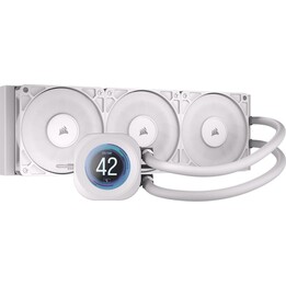 Kit Refrigeración Líquida Corsair Nautilus RS 360 LCD Blanco