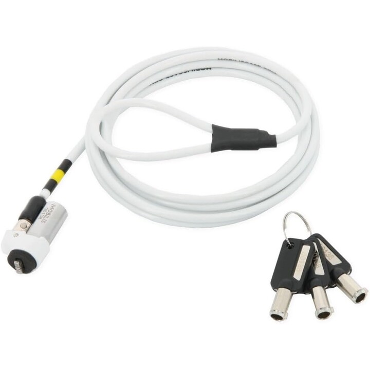 Mobilis Slim Rotating Security Lock Key - Security Cable - 1.8 m