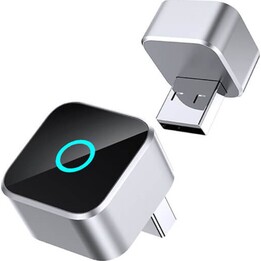 Adaptador inalámbrico CarPlay/Android Auto de 4smarts, plateado