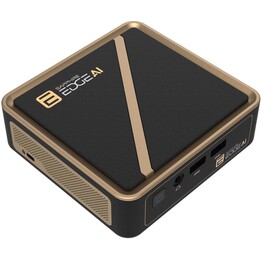 Sapphire EDGE AI 370 4H020-02-40G: AMD Ryzen AI 9 HX 370 12C/24T Radeon 890M 50 TOPS NPU Barebone Mini PC